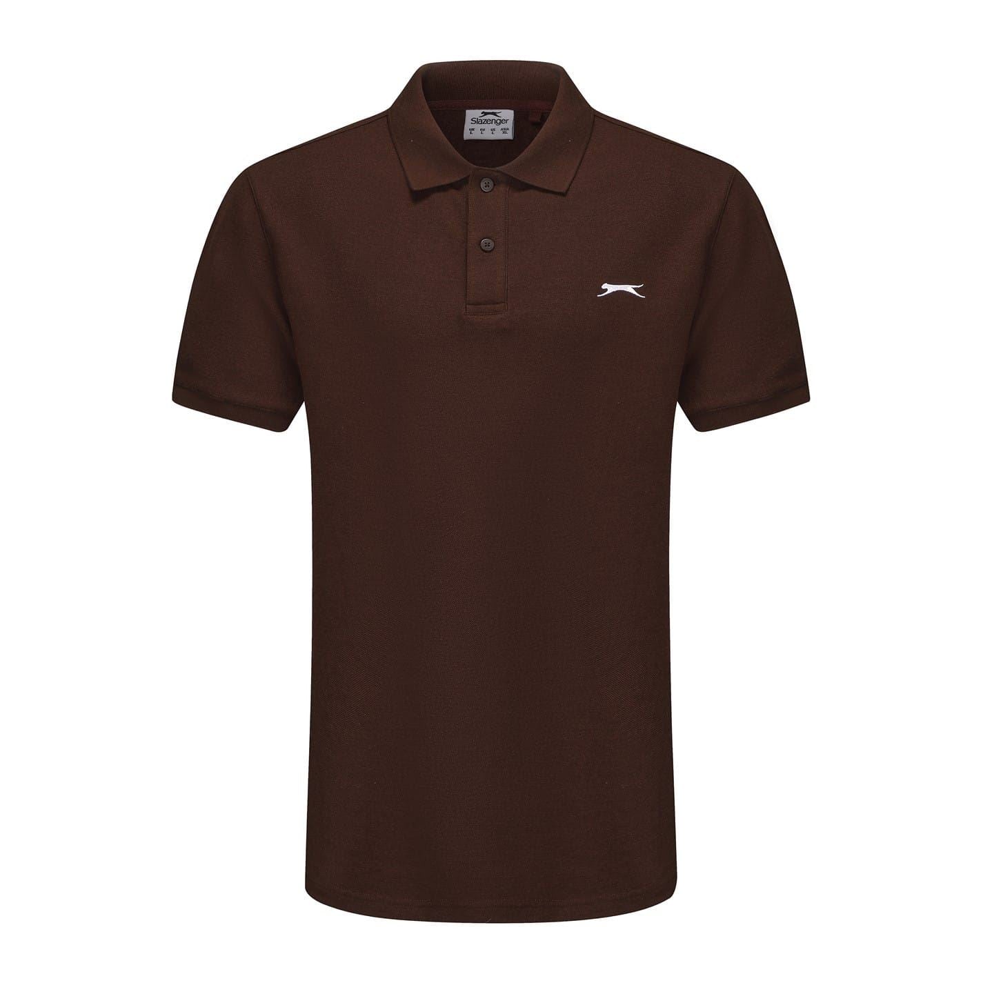 Slazenger Mens Plain Polo Shirt