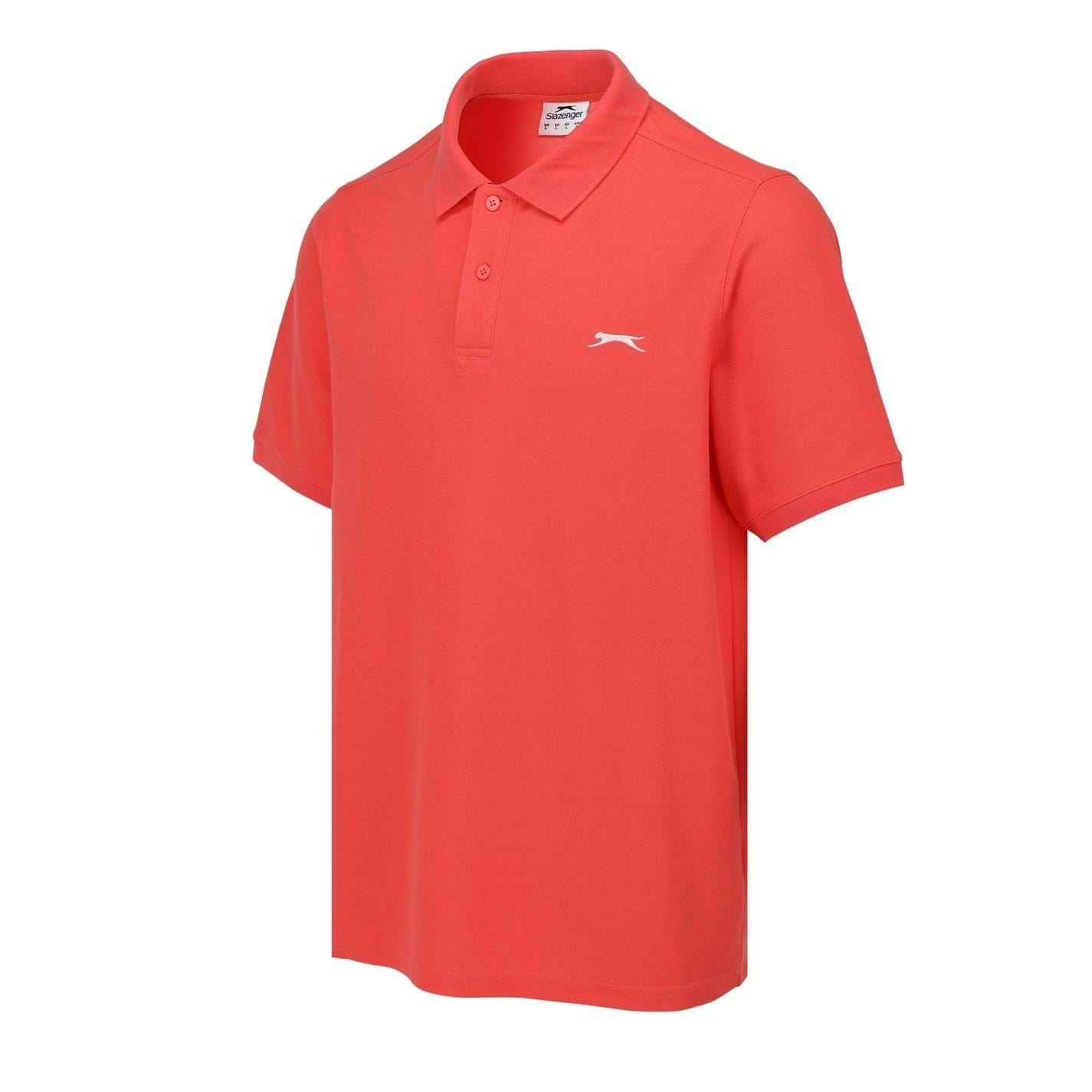 Slazenger Mens Plain Polo Shirt
