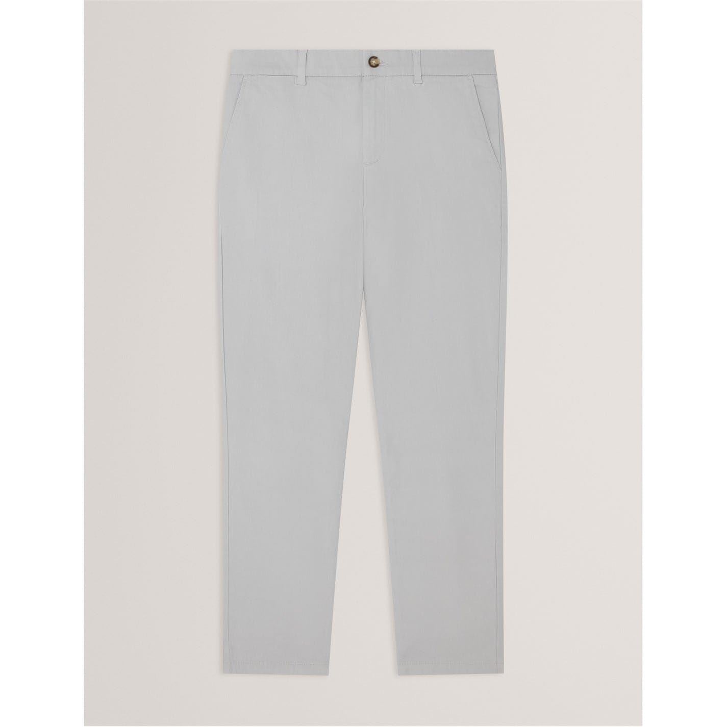 Ted Baker Solid Patterned Slim Chinos