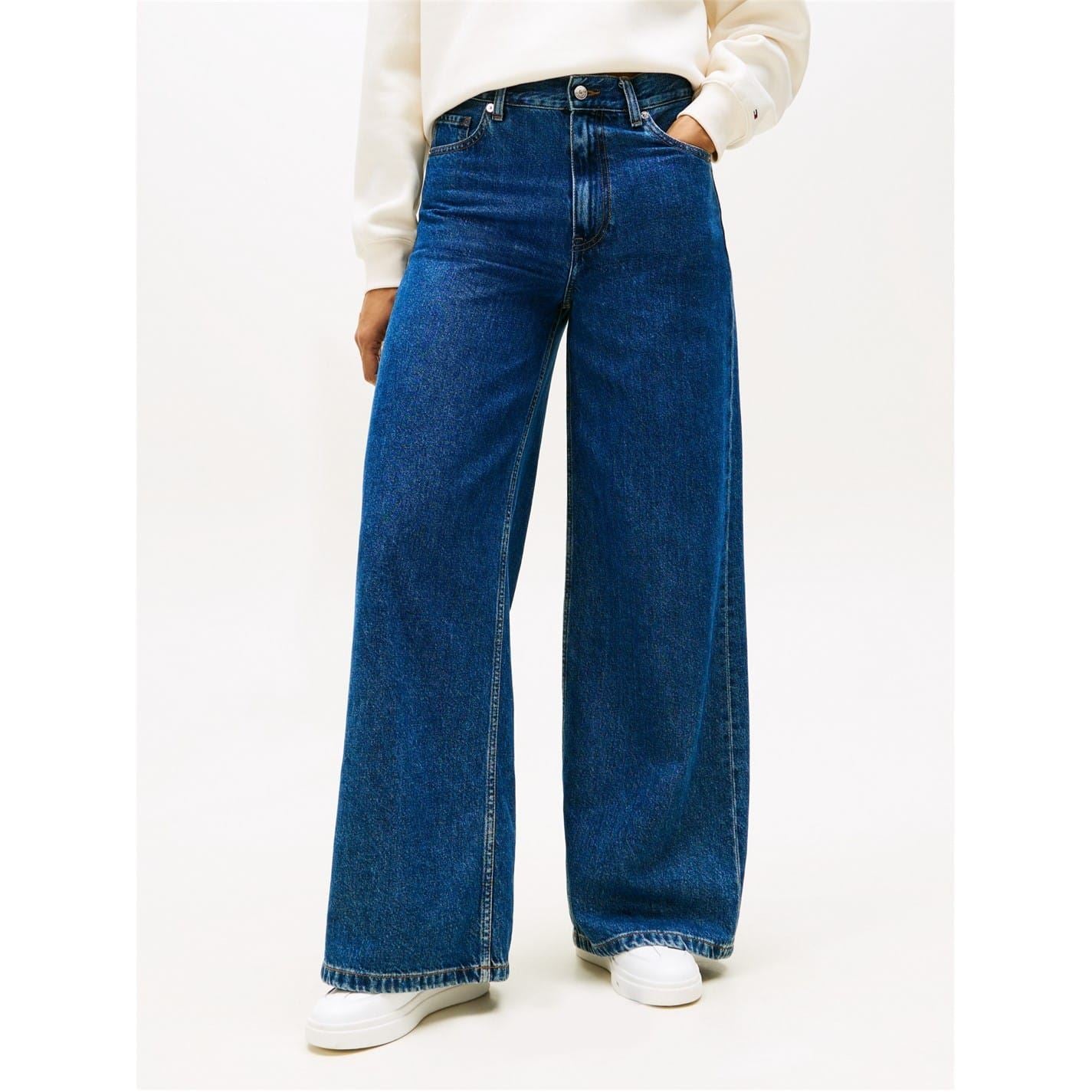 Tommy Hilfiger 70s High Rise Wide Leg Jeans