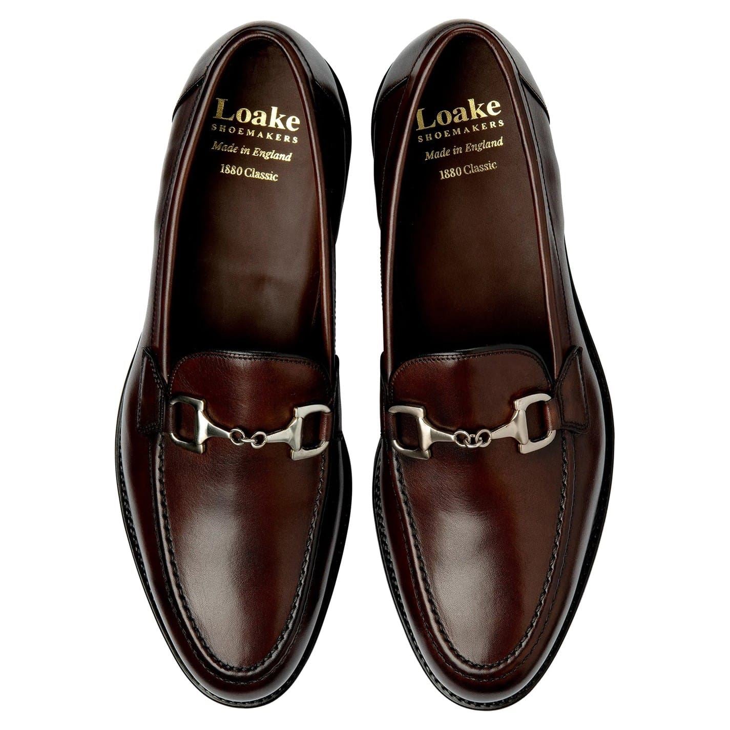 Loake Kensington Leather Venetian Loafers