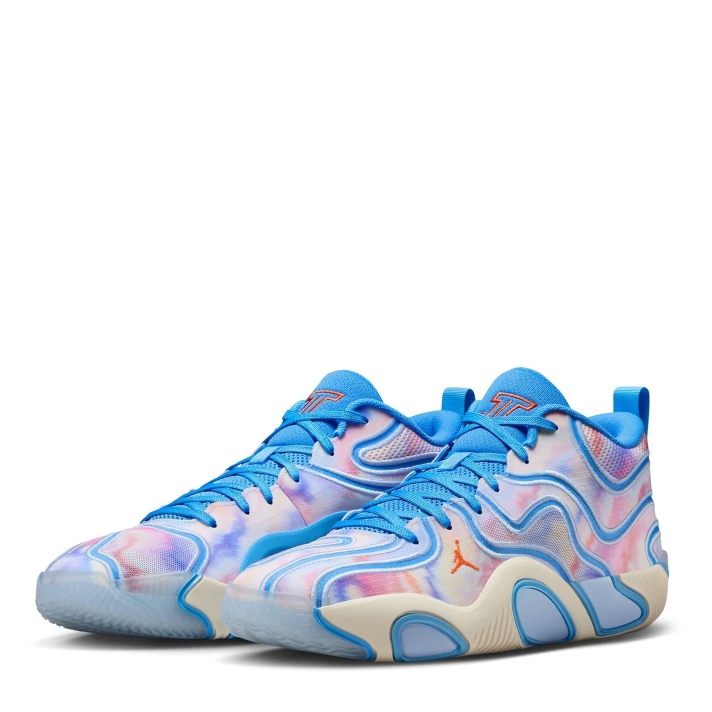 Air Jordan Tatum 3 Tie Dye Mid Top Sneakers