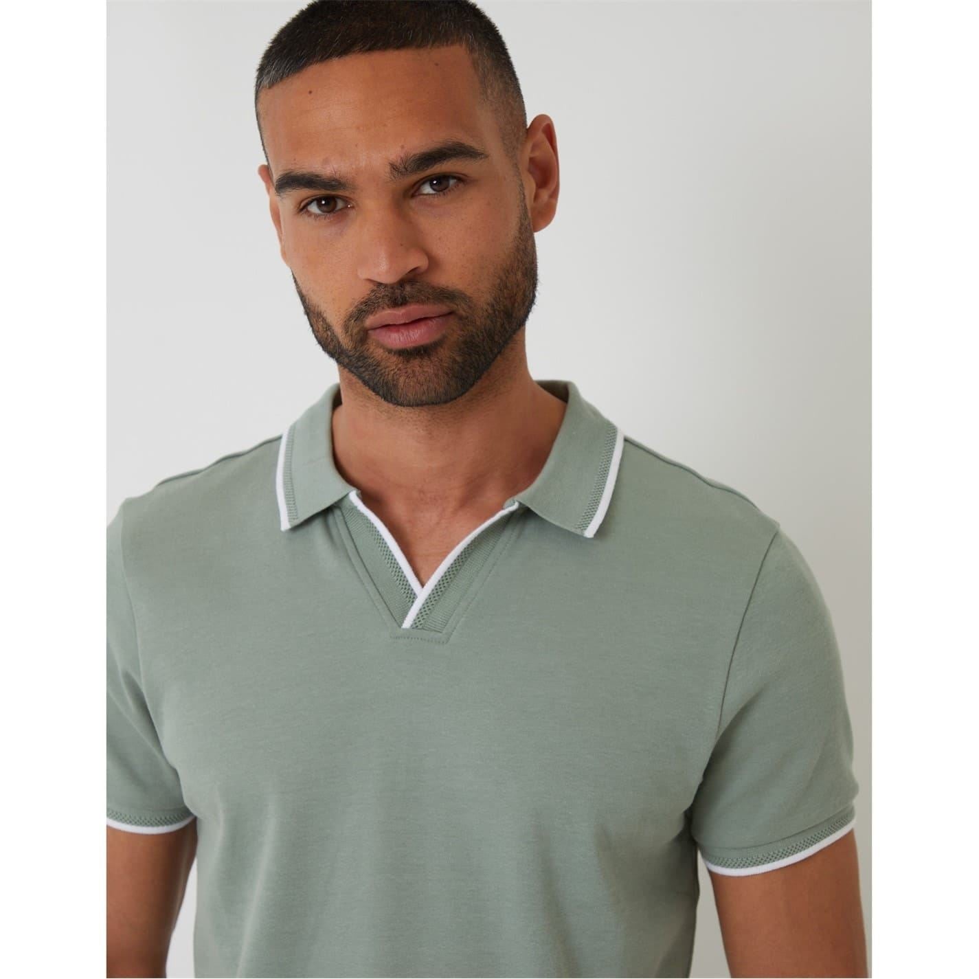 Threadbare Polo Marriage Regular Fit Short Sleeve Shirt