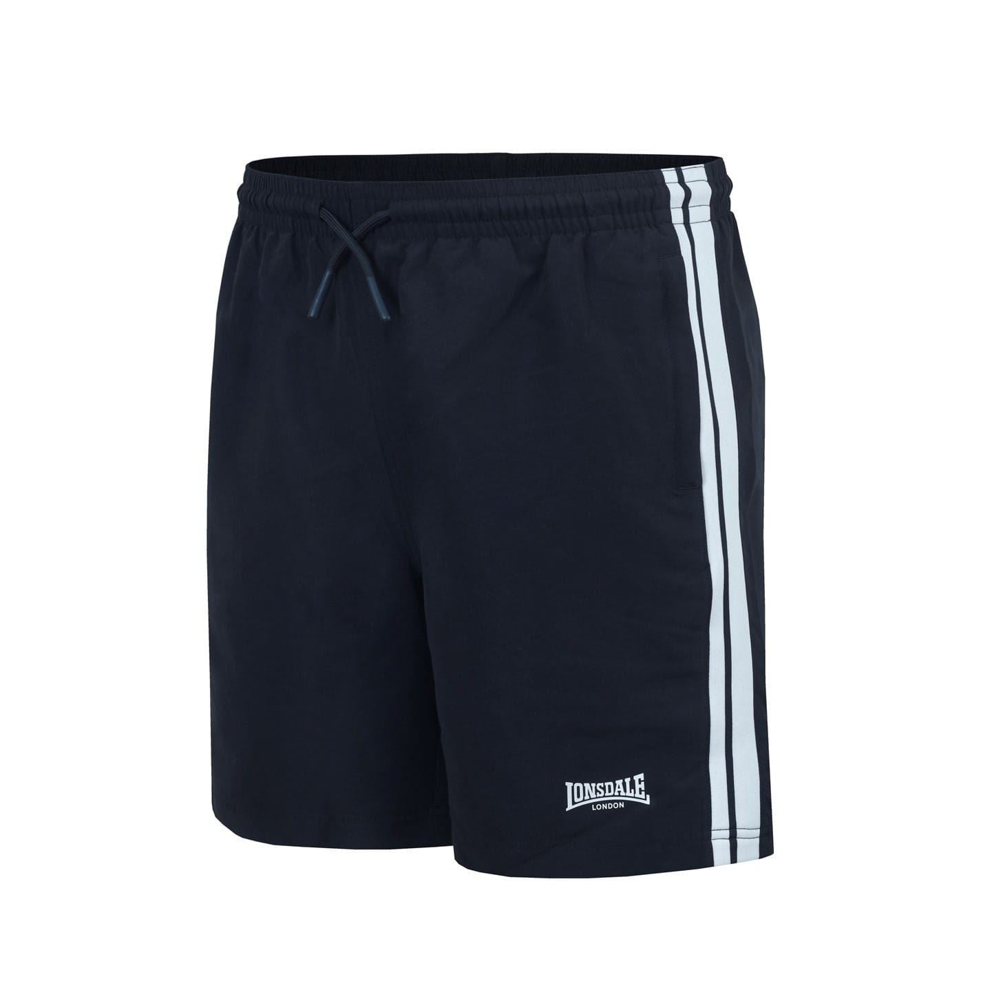 Lonsdale Mens Stripe Woven Shorts