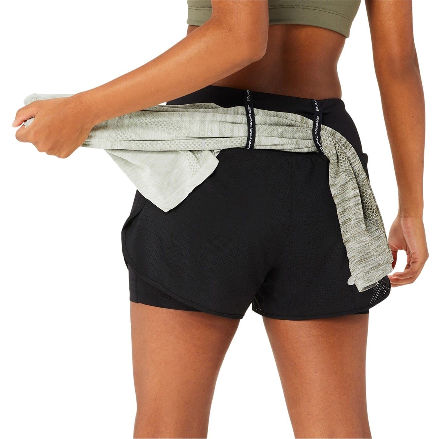 Asics Road 2 in 1 Running Shorts