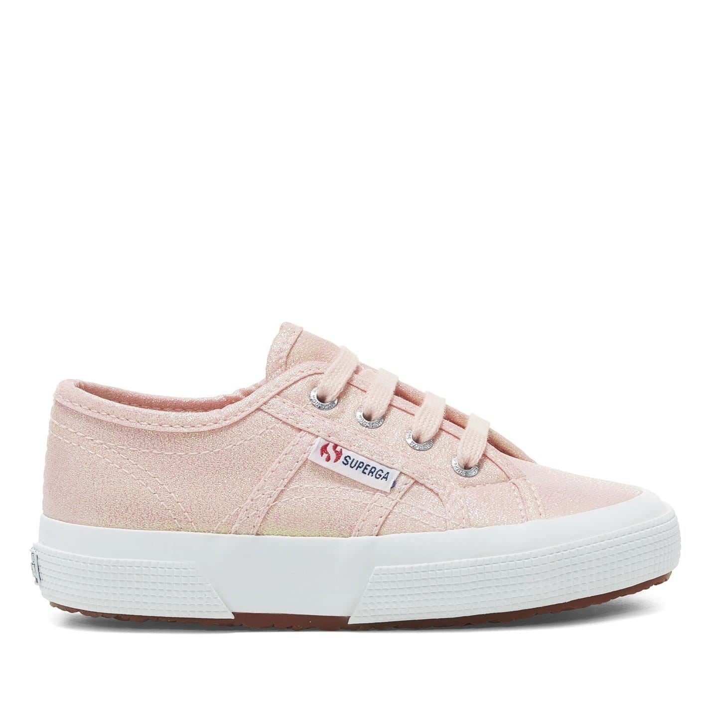 Superga 2750 Lamej Metallic Canvas Low Top Sneakers