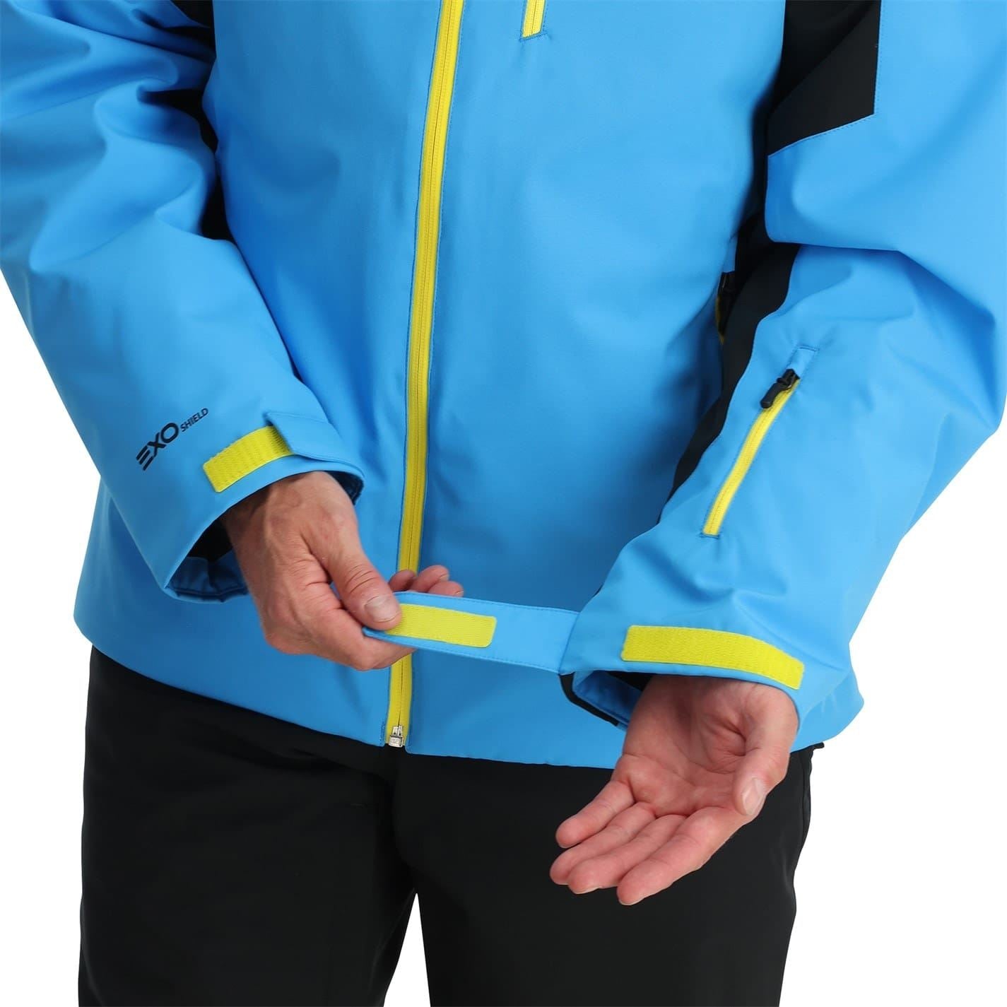 Spyder Vertex Hooded Neck Color Block Ski Jacket