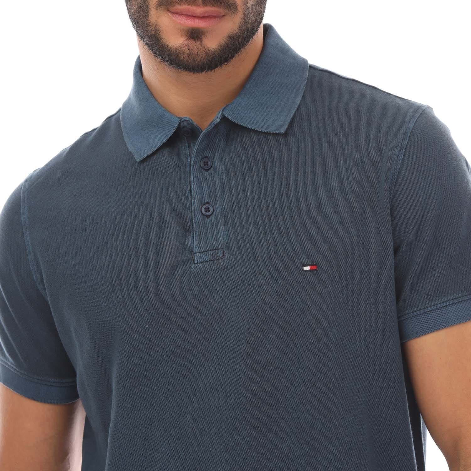Tommy Hilfiger Garment Dye Regular-Fit Polo Shirt