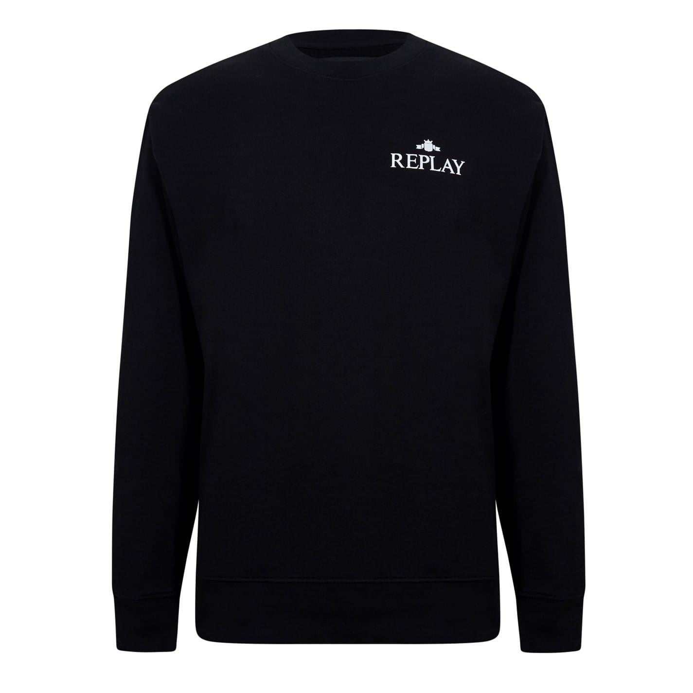 Replay Logo Crewneck Sweater