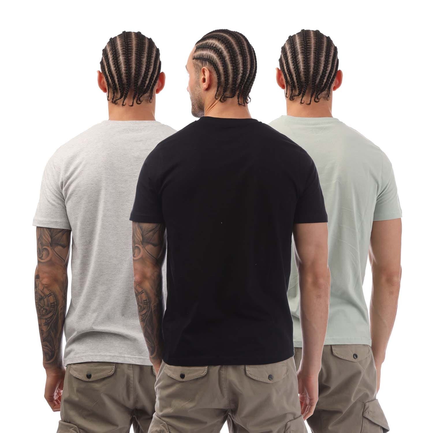 Farah Mens Laven 3 Pack T-Shirts