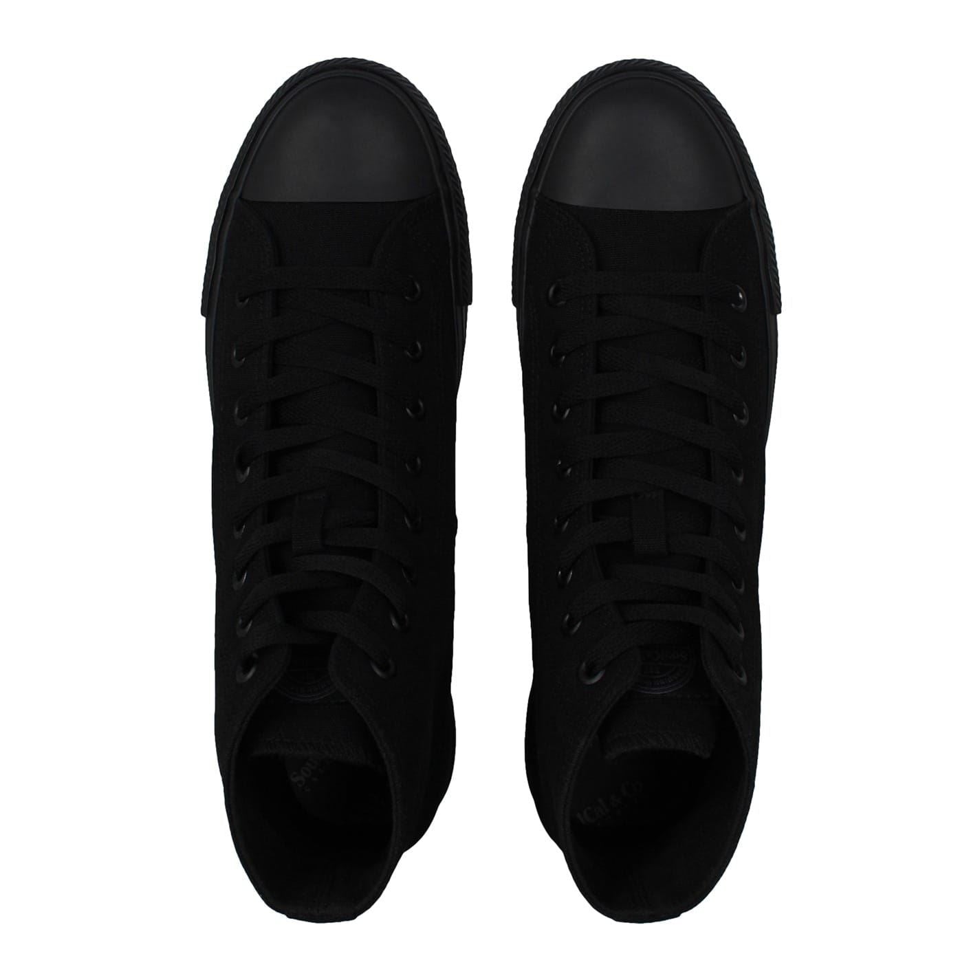 SoulCal Mens Canvasas High Trainers