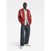 G Star Hol 89 Relaxed Fit Graphic V-Neck Sweater