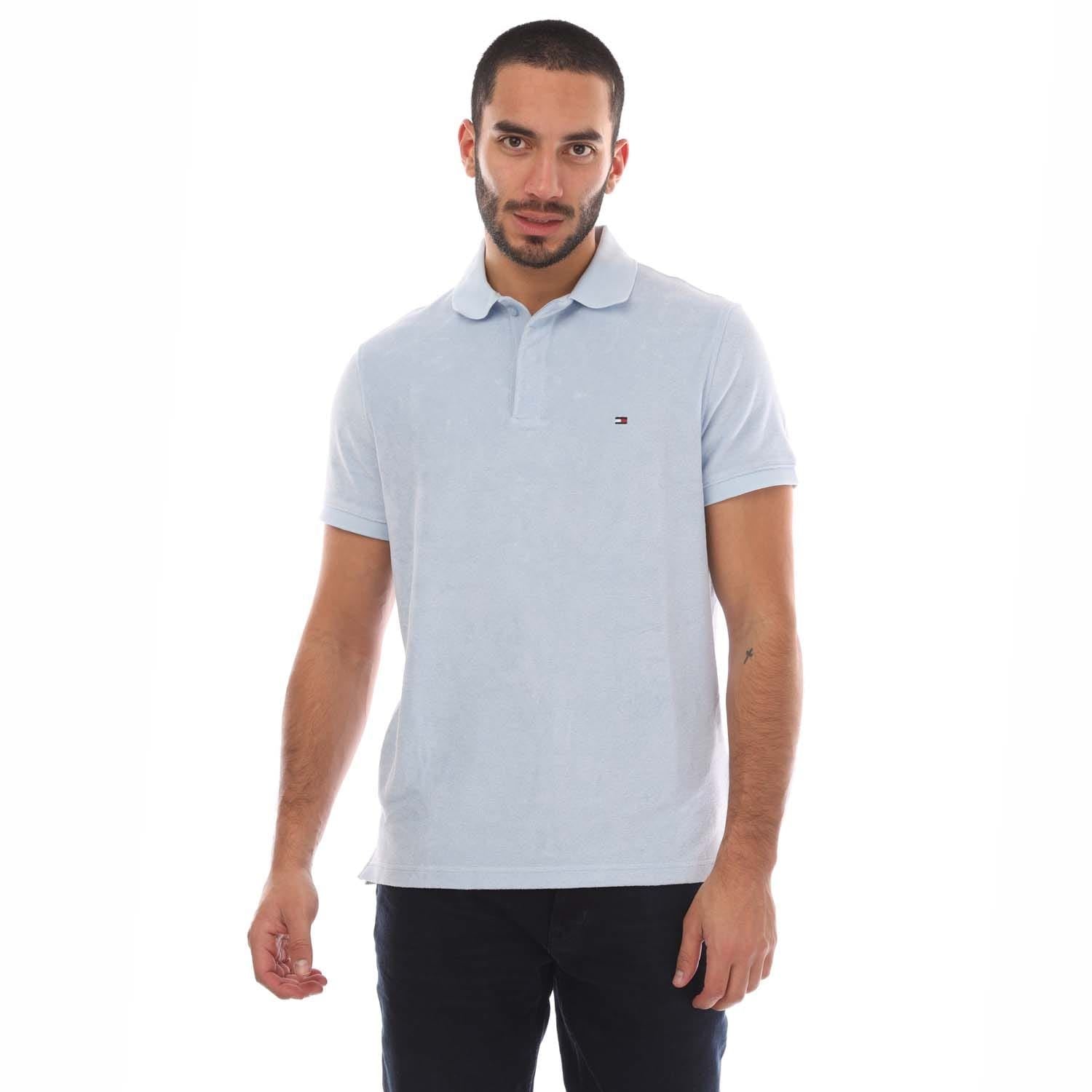 Tommy Hilfiger Micro Towelling Regular-Fit Polo Shirt