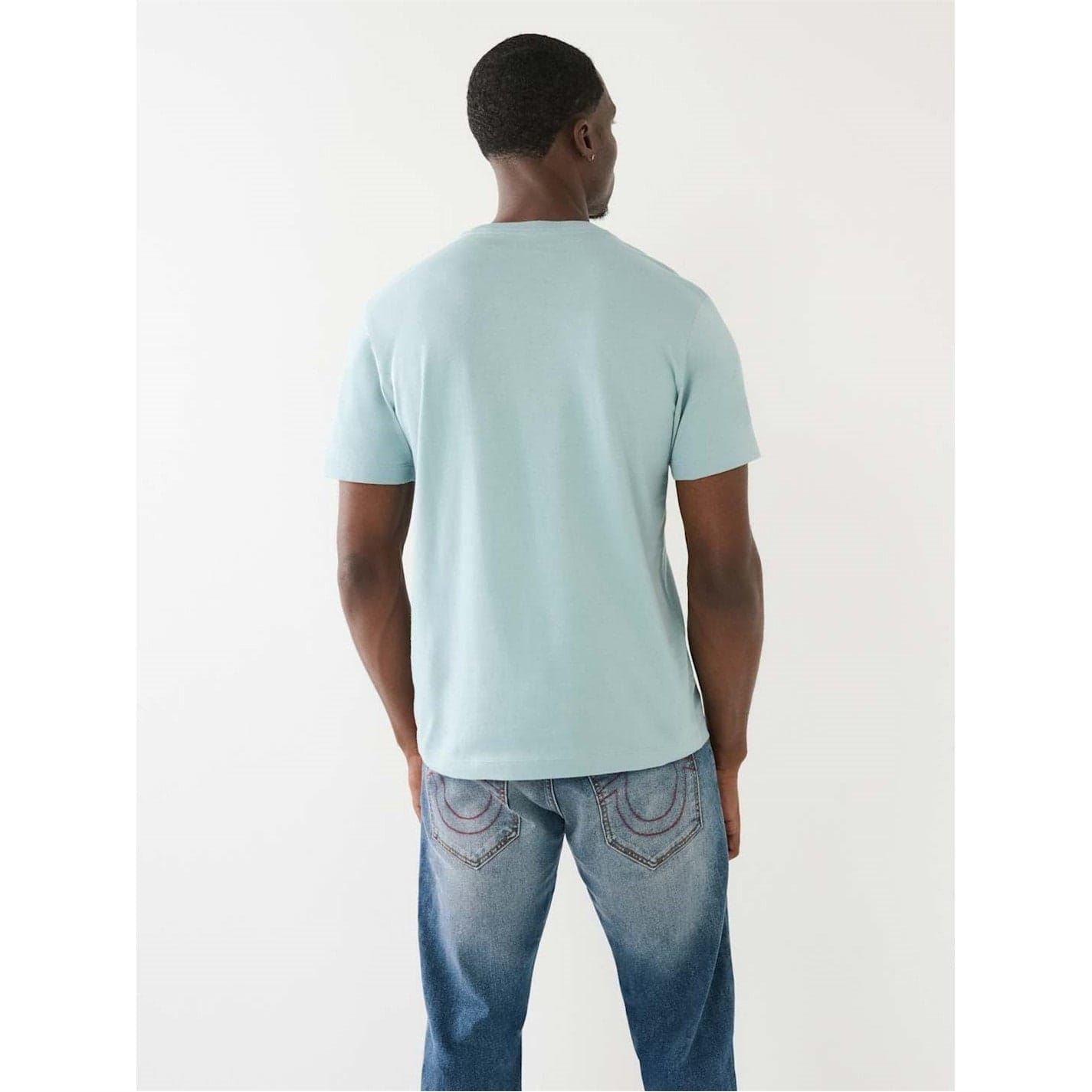 True Religion Buddha Print Crew Neck Regular Fit T-Shirt