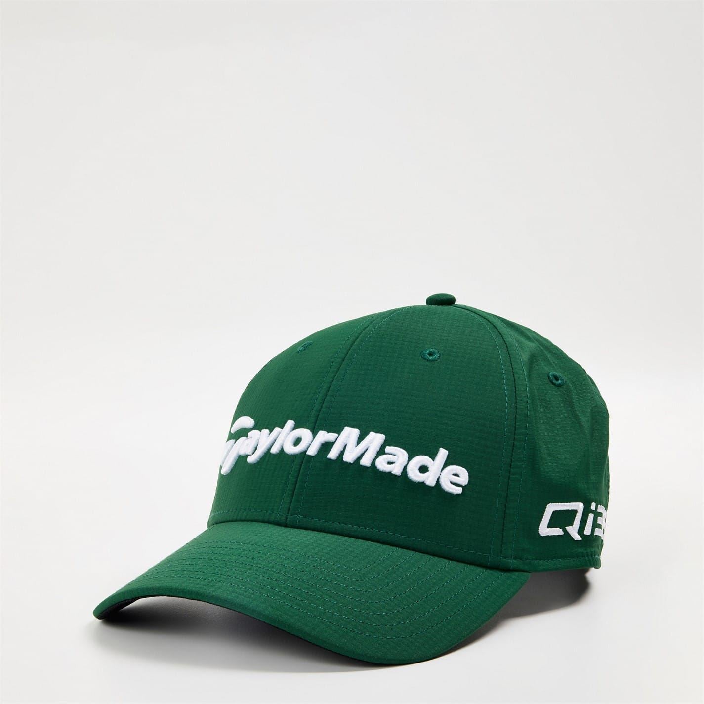 TaylorMade Wordmark Logo Pre Curved Brim Baseball Cap