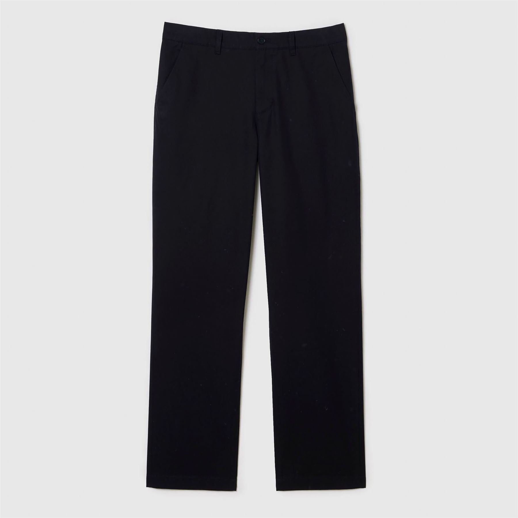 Lacoste Straight-Fit Cotton Twill Pants