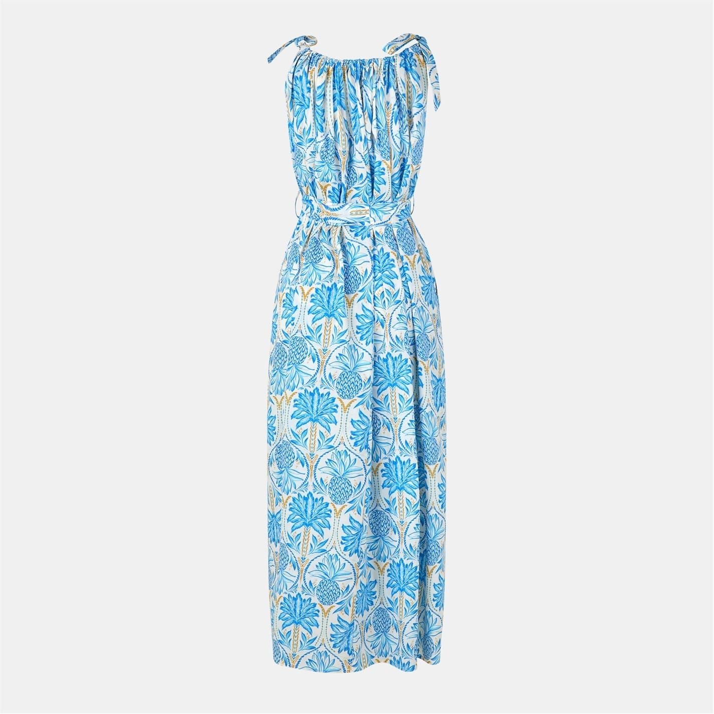 Biba Scoop Neck Sleeveless Maxi Dress
