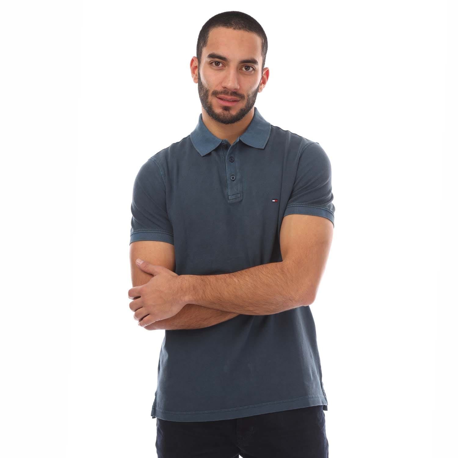 Tommy Hilfiger Garment Dye Regular-Fit Polo Shirt