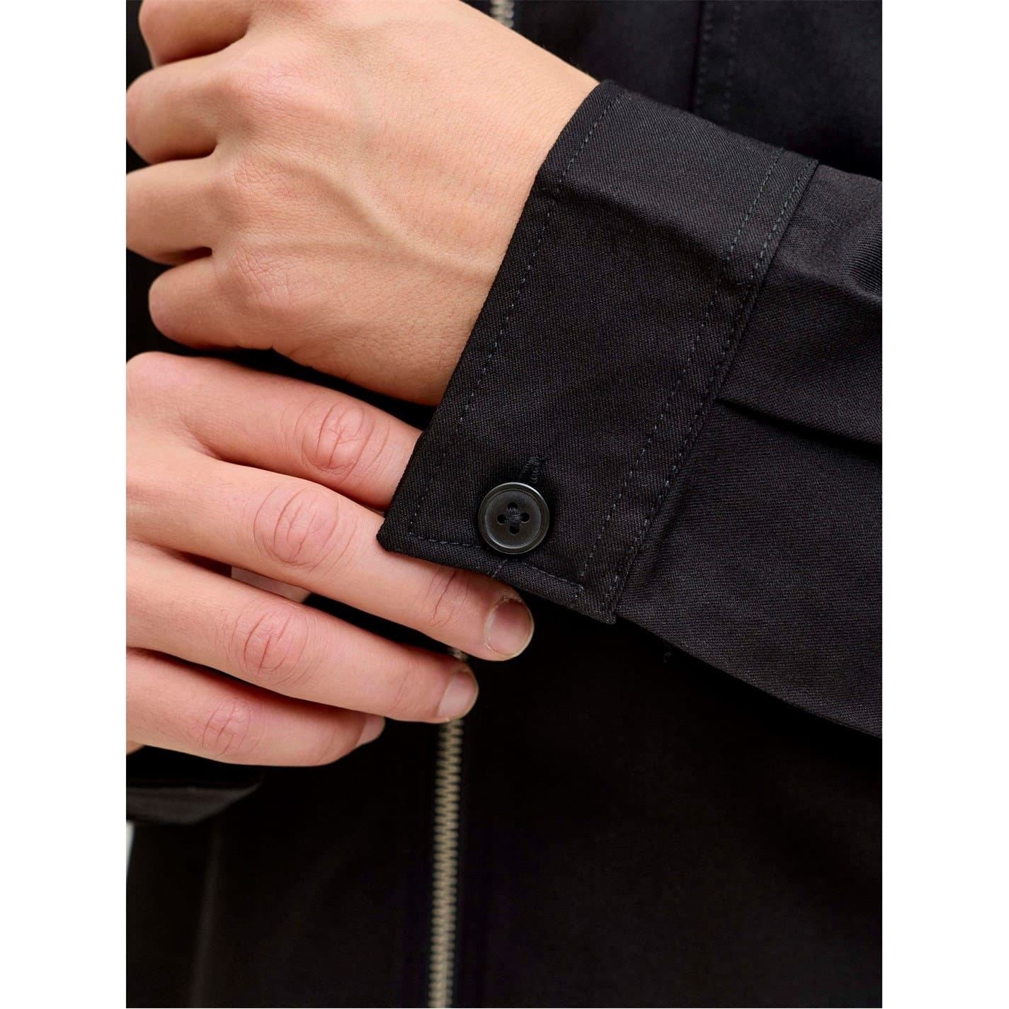 Jack and Jones Mens Party Zip Overshirt