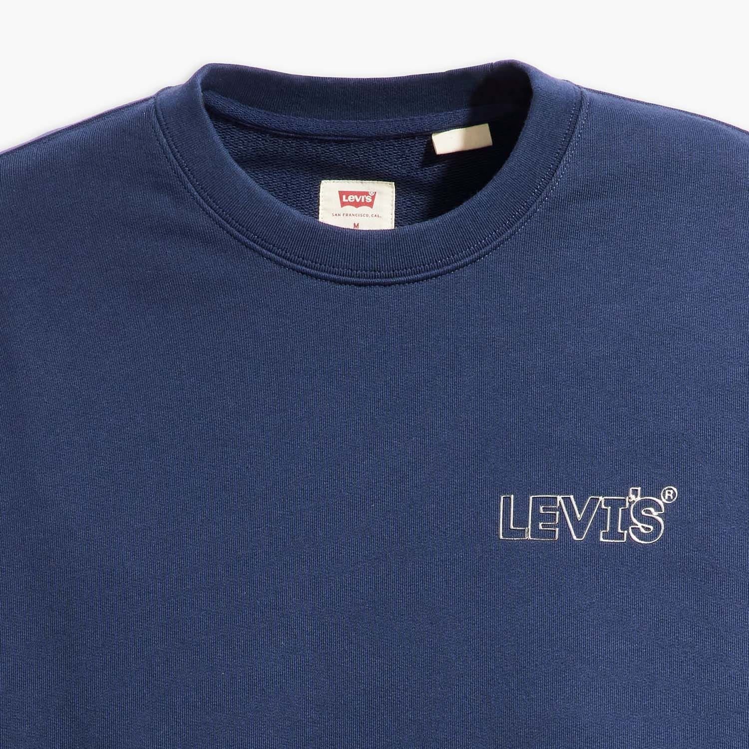 Levis Relaxed Graphic Crew Neck Sweatshirt