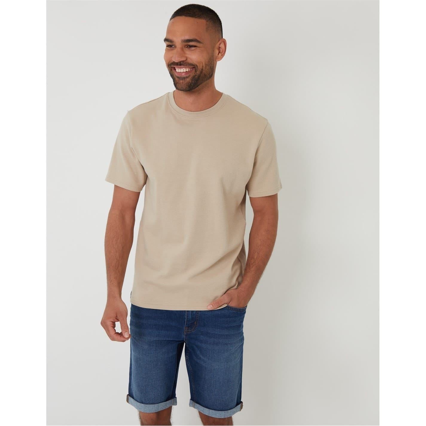Threadbare Regular Fit Crew Neck Short Sleeve T-Shirt