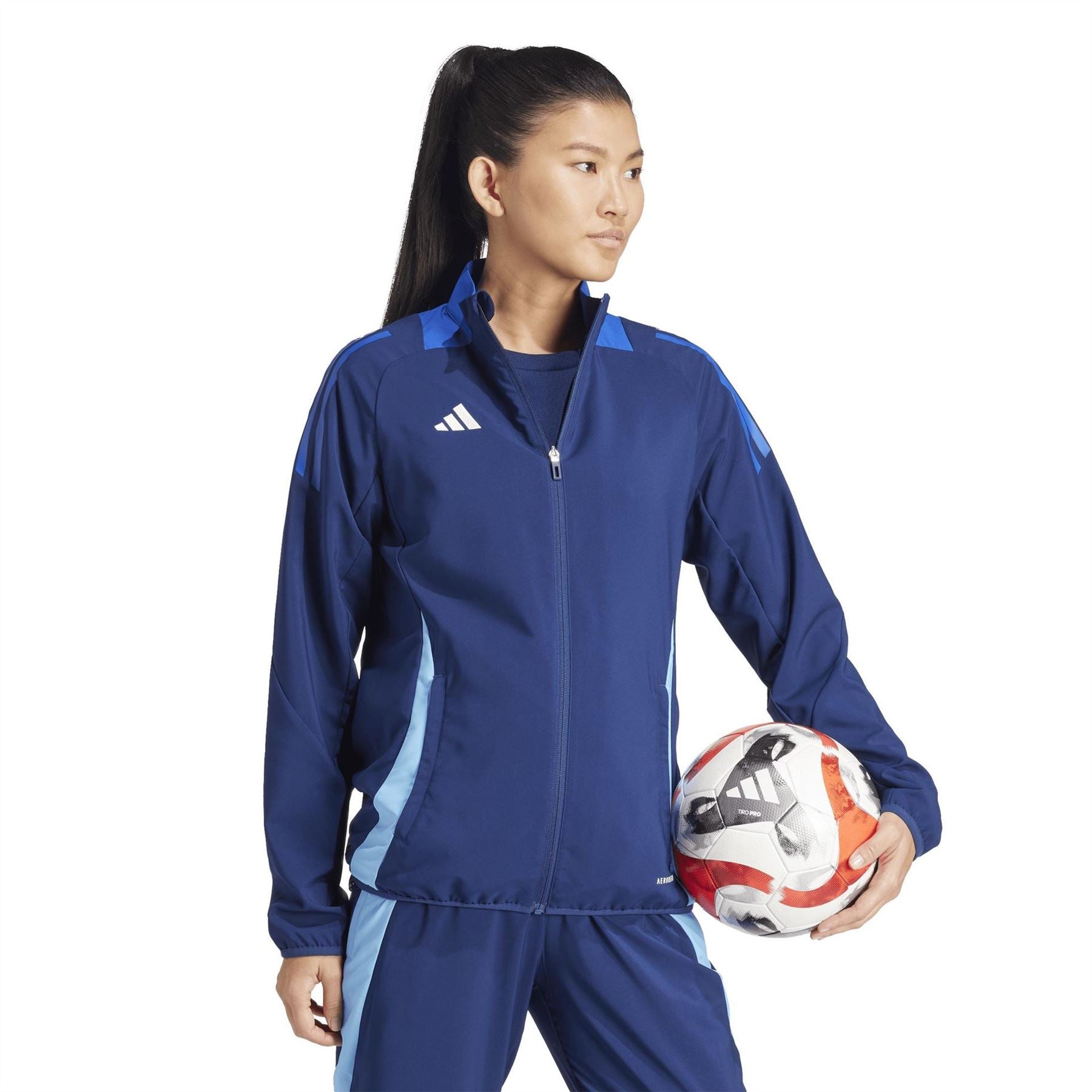 adidas Womens Tiro24 Cprejacketw Tracksuit Top