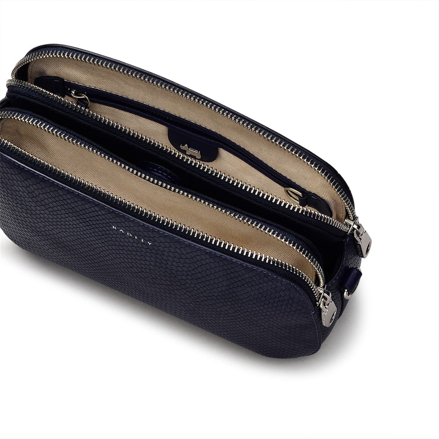 Radley Place Faux Snake Medium Handbag