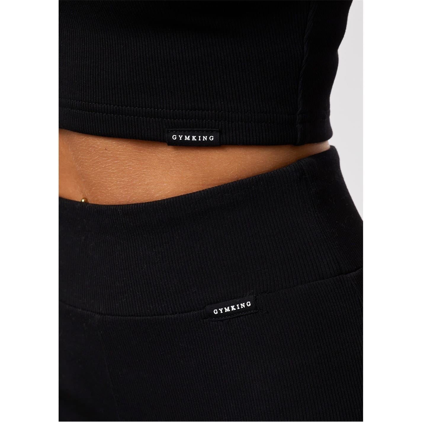 Gym King 365 Ribbed Flare Shapewear Leggings