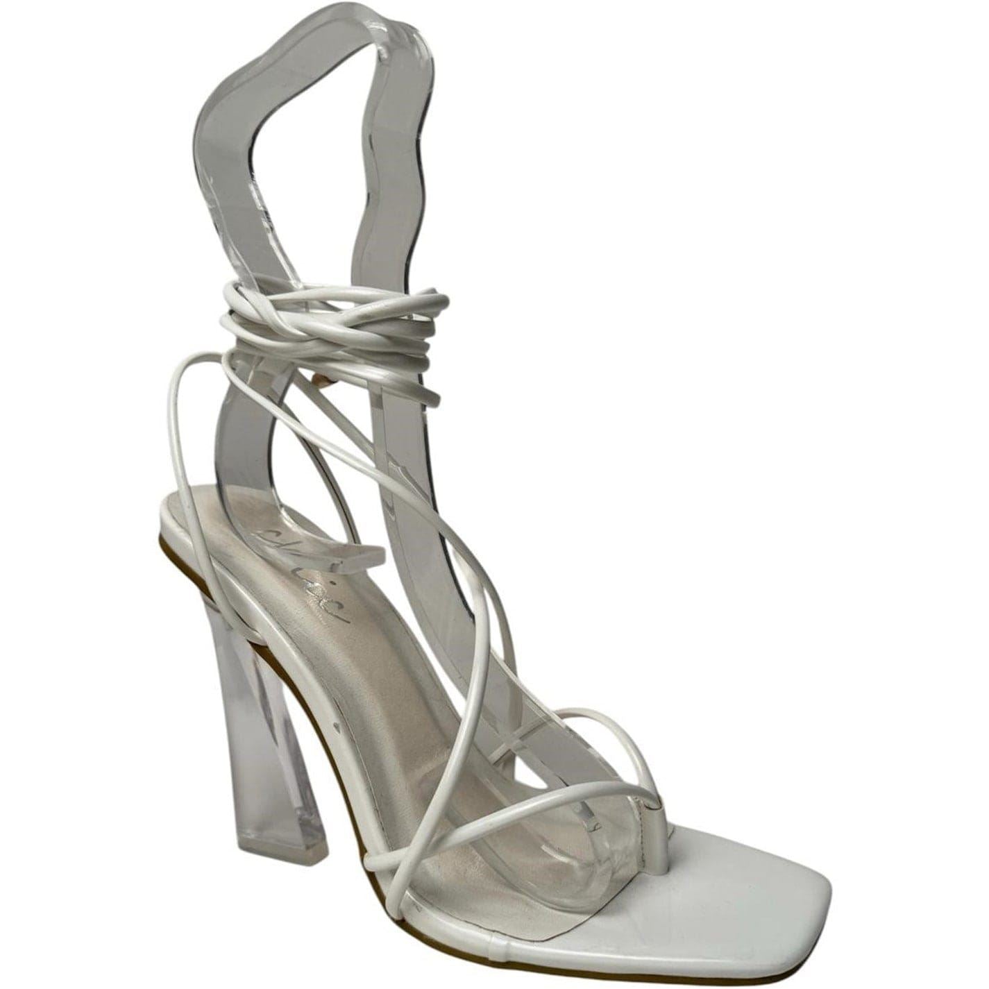 Chic High Heel Toe Post Sandals