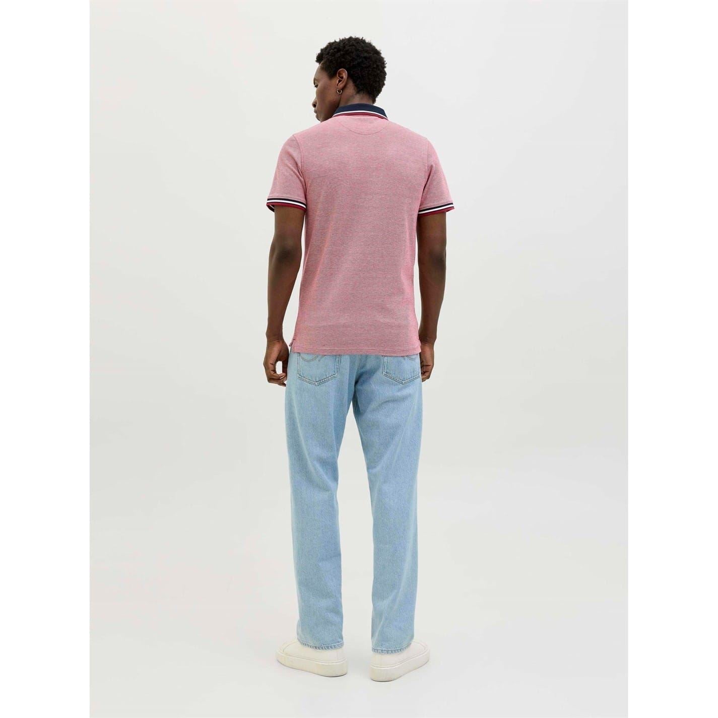 Jack and Jones Paulos Polo 2 Pack Collared Short Sleeve Shirt