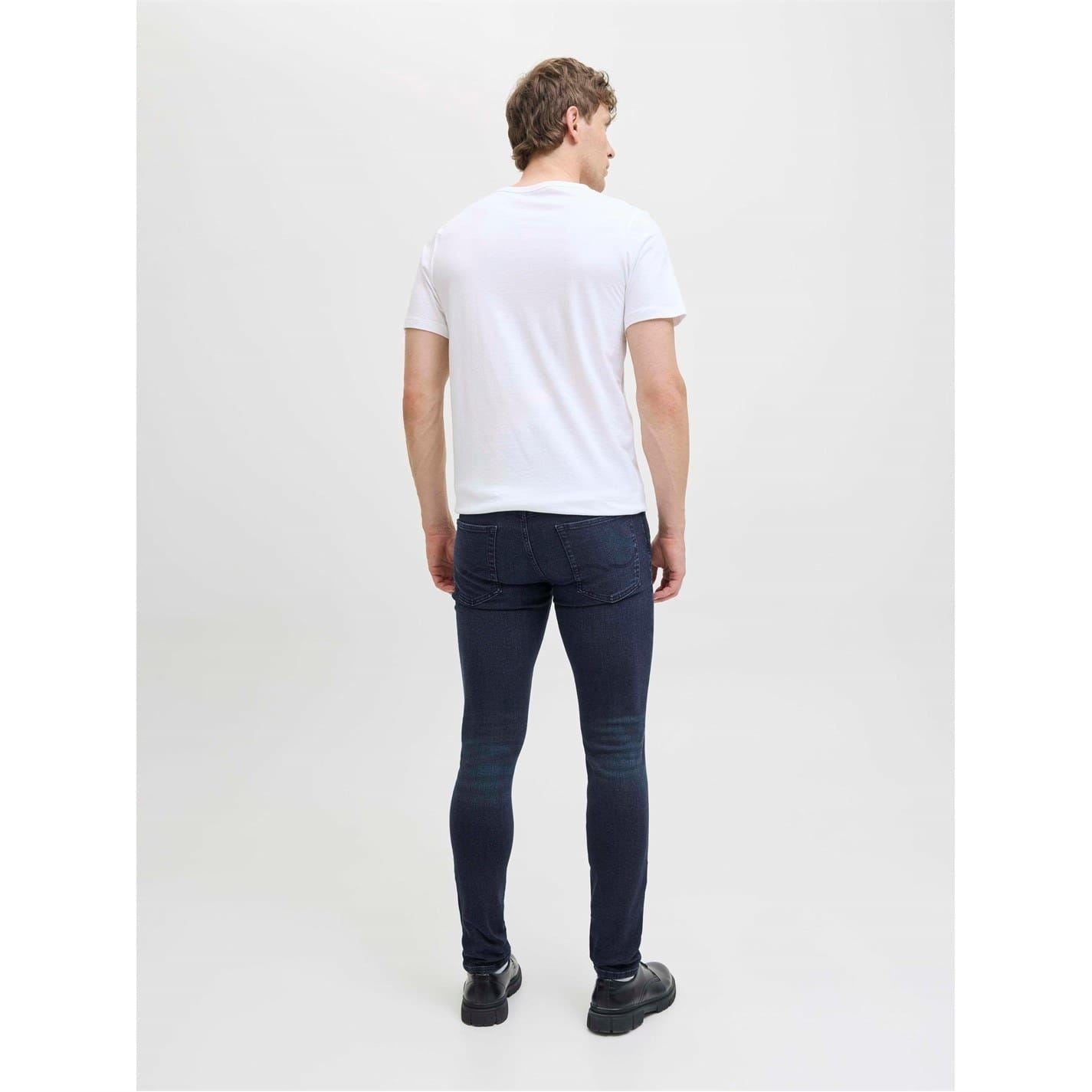 Jack and Jones Liam Mid Rise Slim Fit Jeans