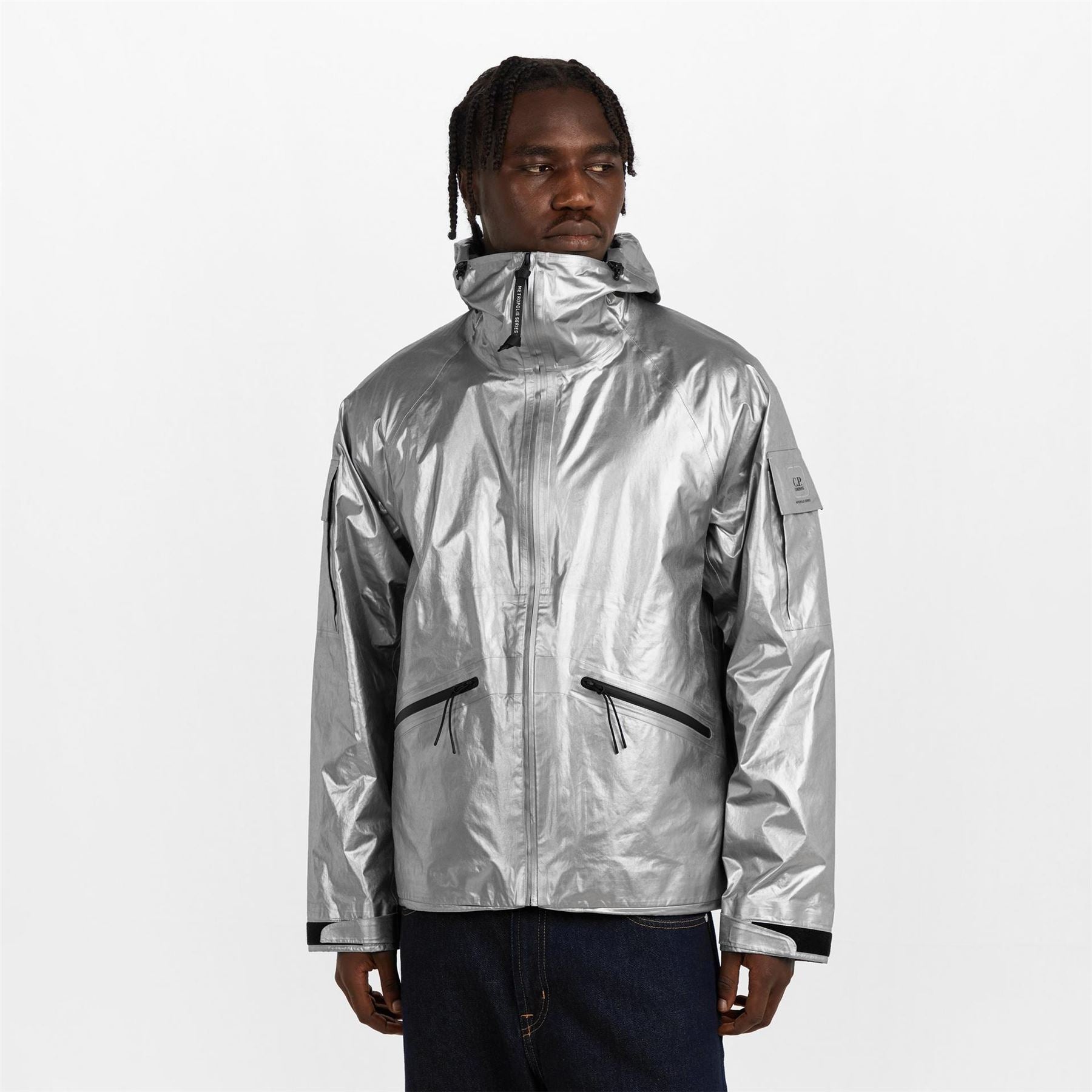 C.P. Company Mens Titanium Rain Anorak