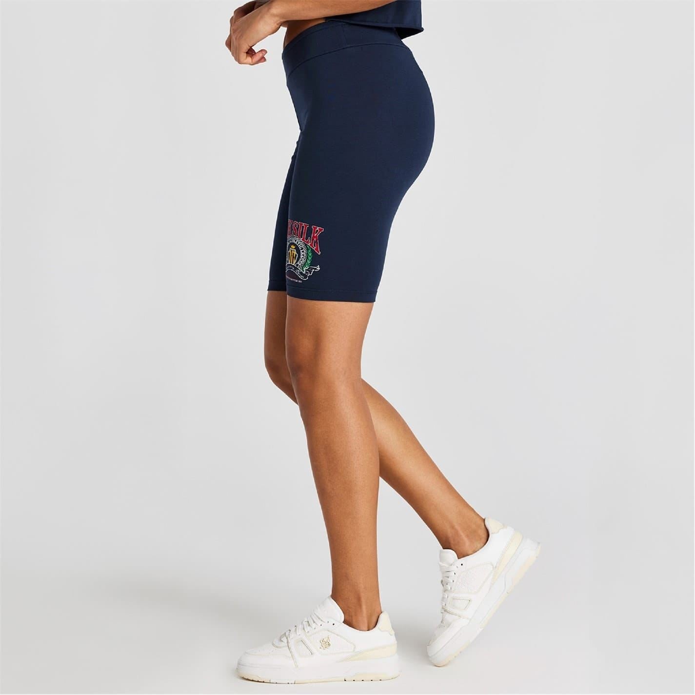 SikSilk Slim Fit Biking Shorts