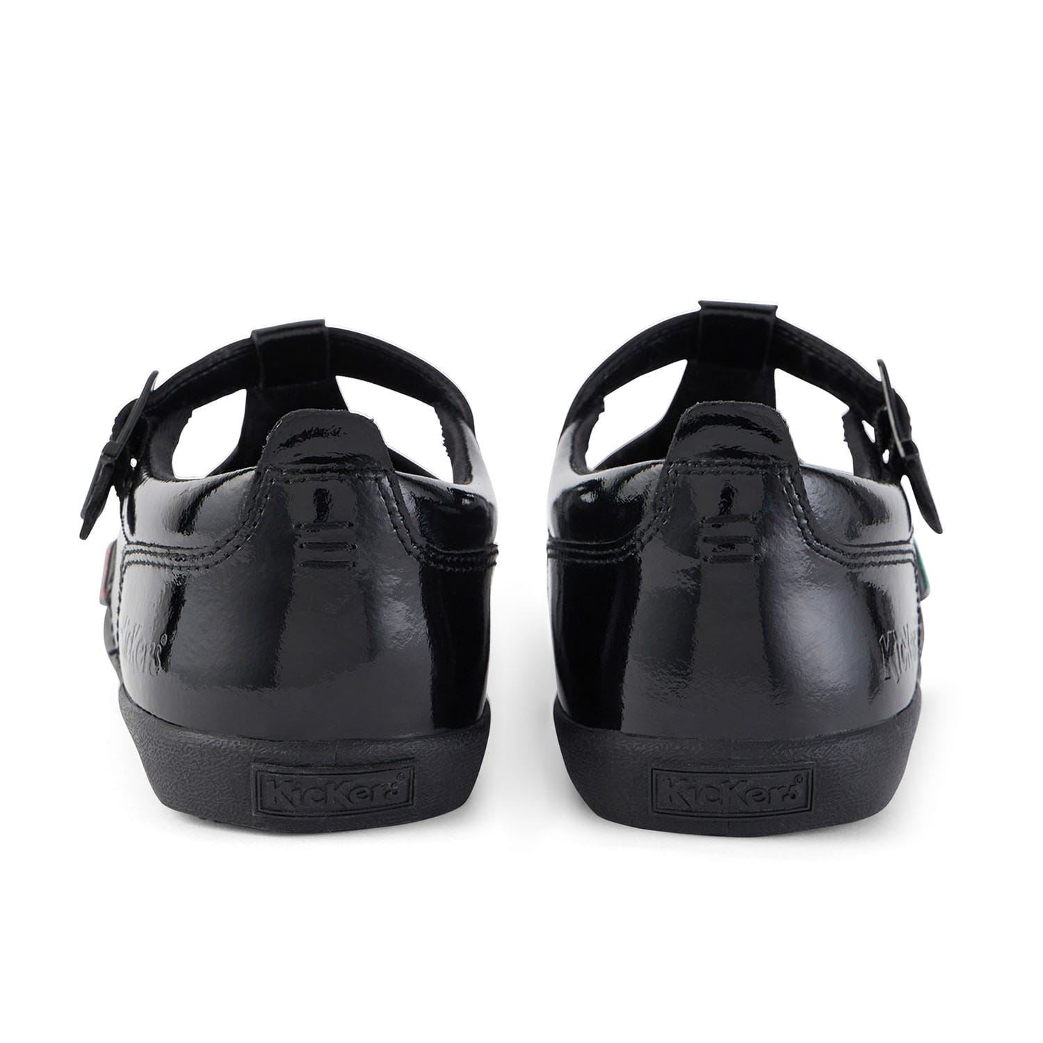 Kickers Kariko T Bar Patent Shoe