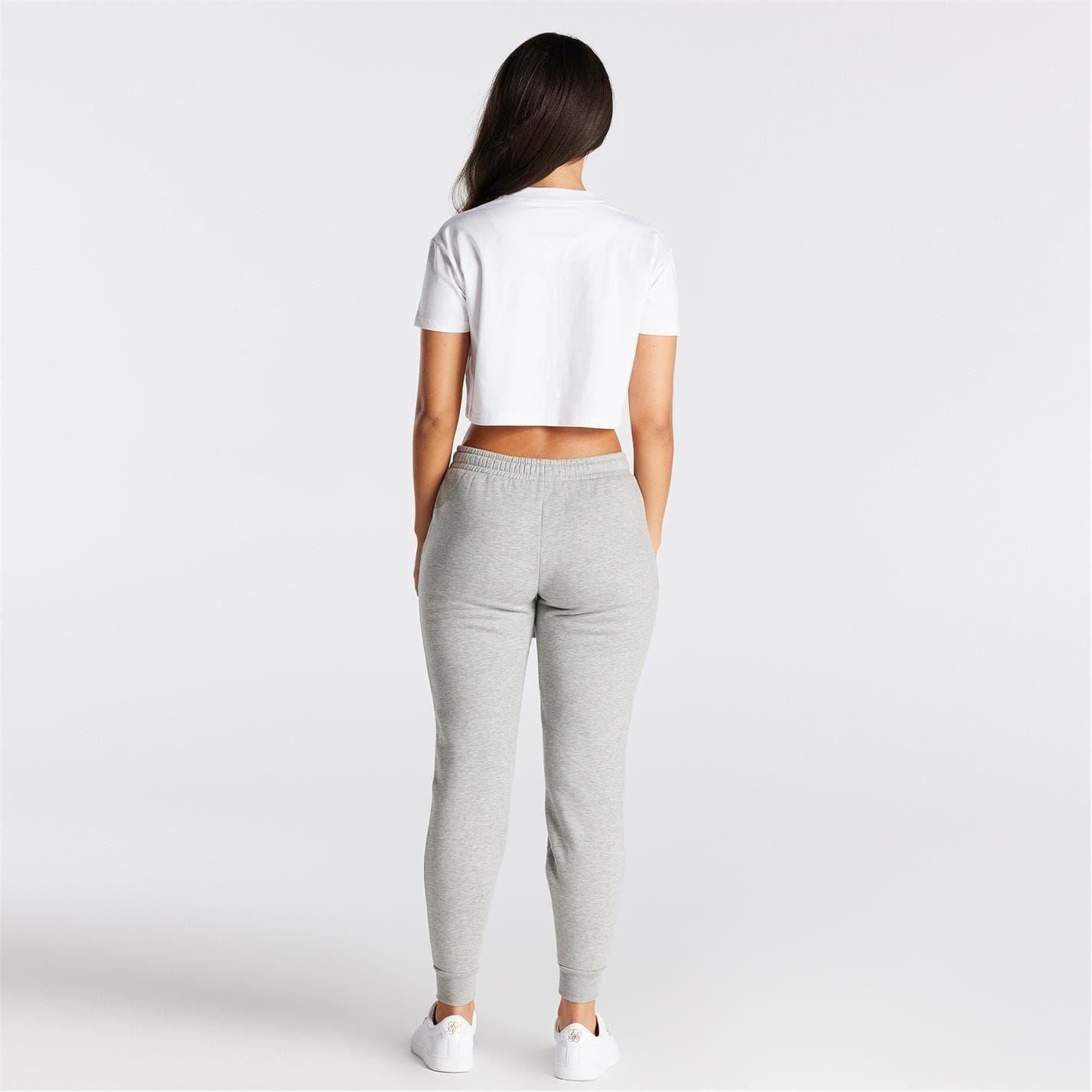 SikSilk Core Cropped Crew Neck T-Shirt