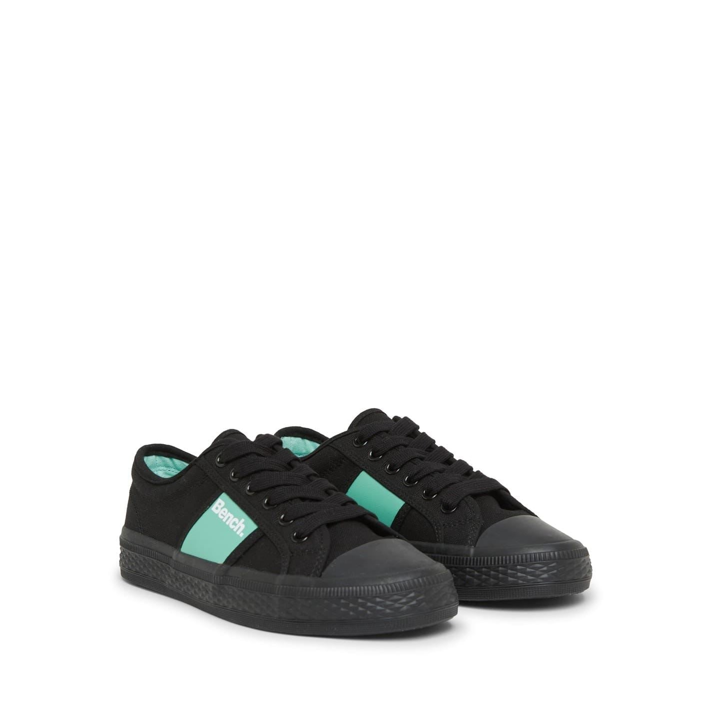 Bench Vicky Canvas Low Top Sneakers with Lettering