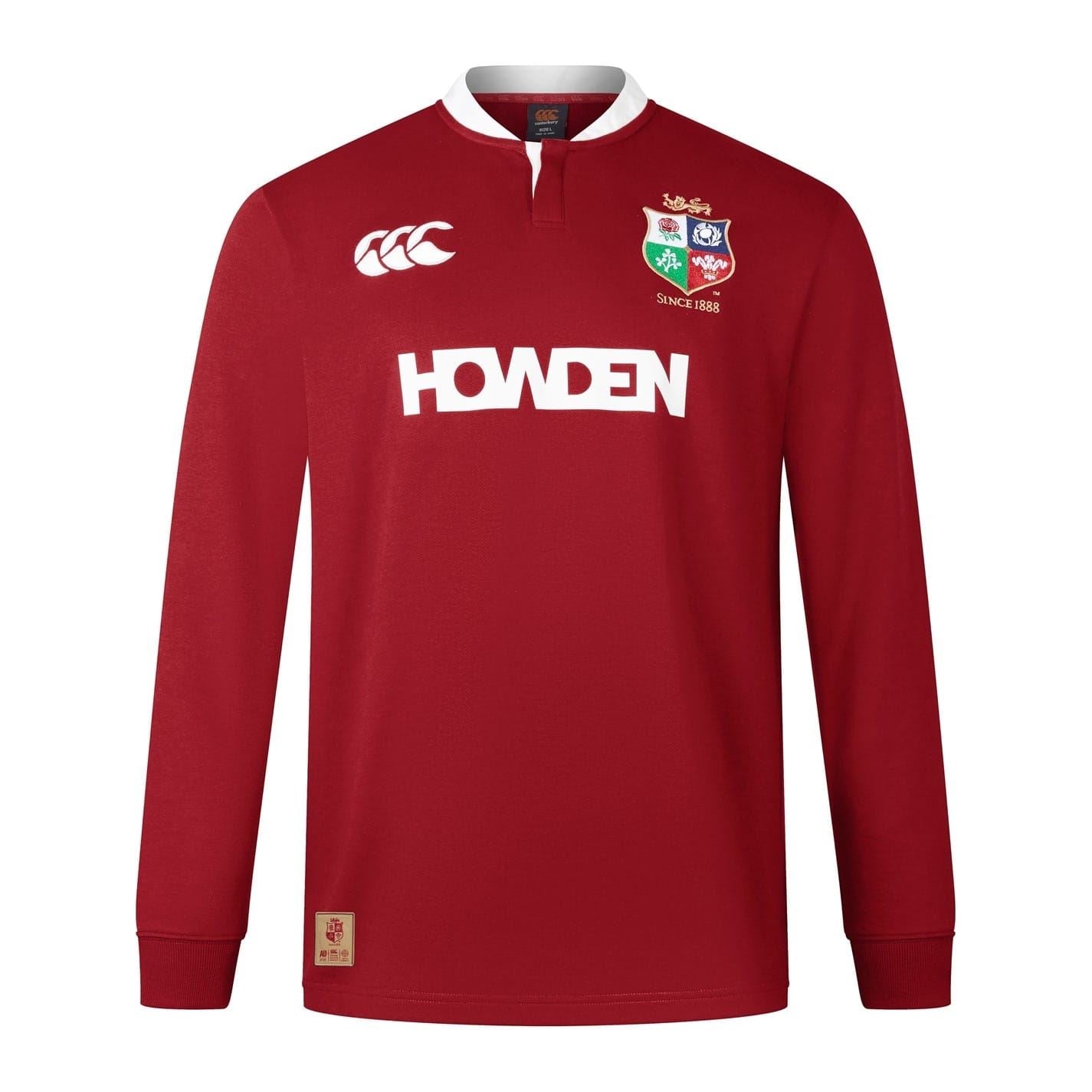 Canterbury British And Irish Lions 2024 Long Sleeve Classic Shirt Adults