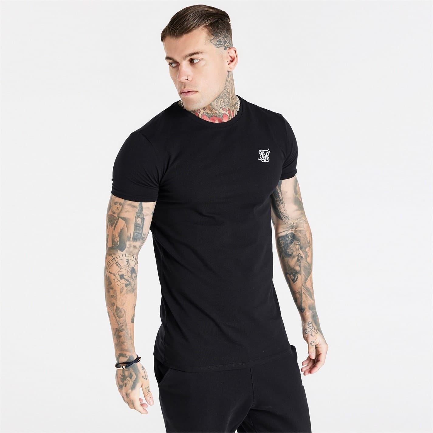 SikSilk Musc Fit Tee