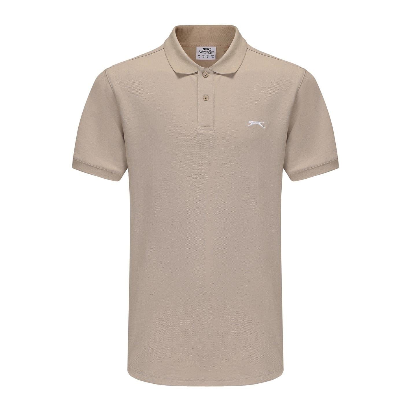 Slazenger Mens Plain Polo Shirt