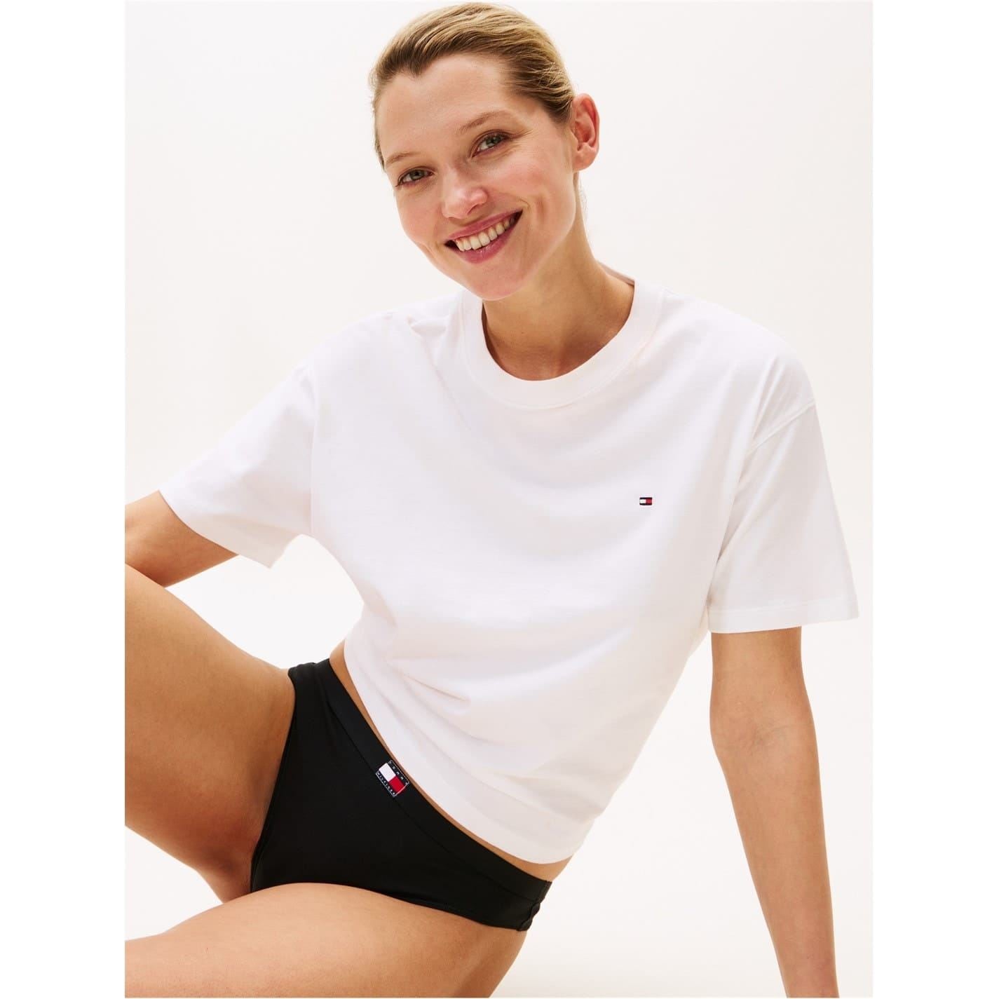 Tommy Hilfiger 3 Pack Solid Patterned Thong