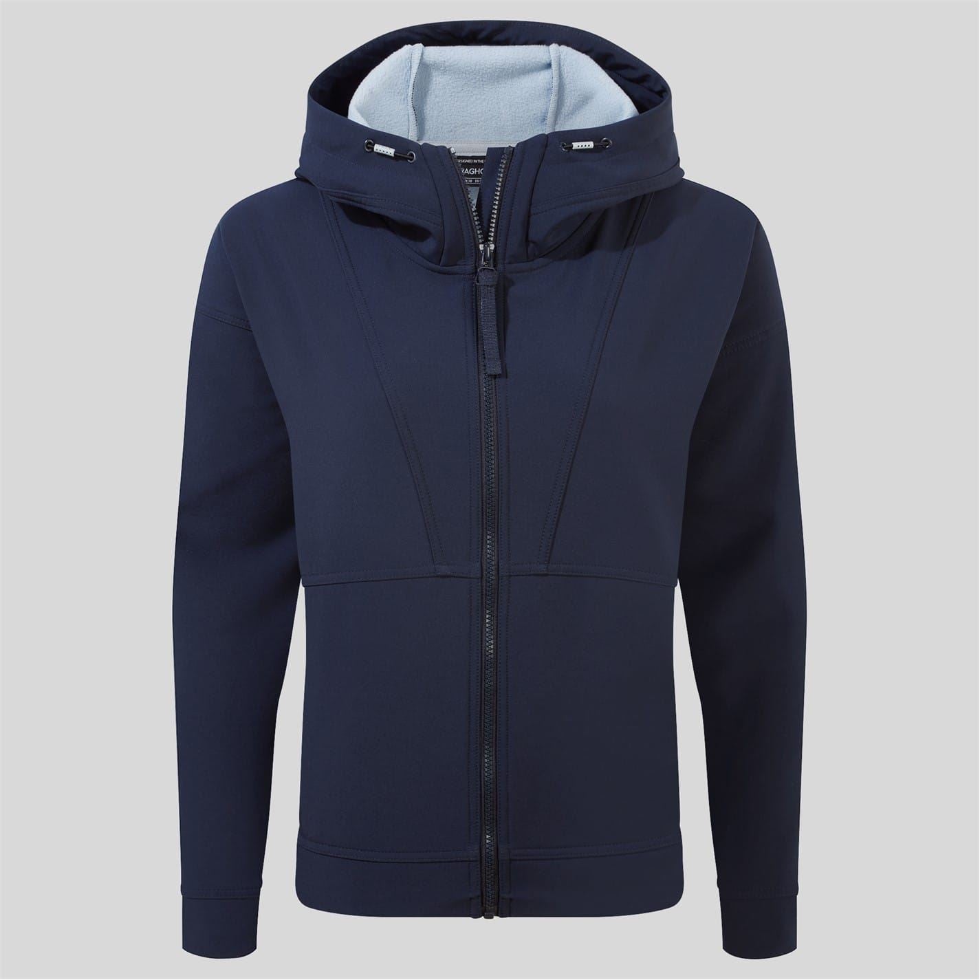 Craghoppers Tyra Hooded Ribbed Cuff Fleece Jacket