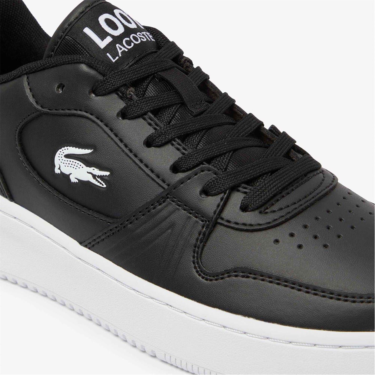 Lacoste Junior Clip Set Crocodile Print Trainers