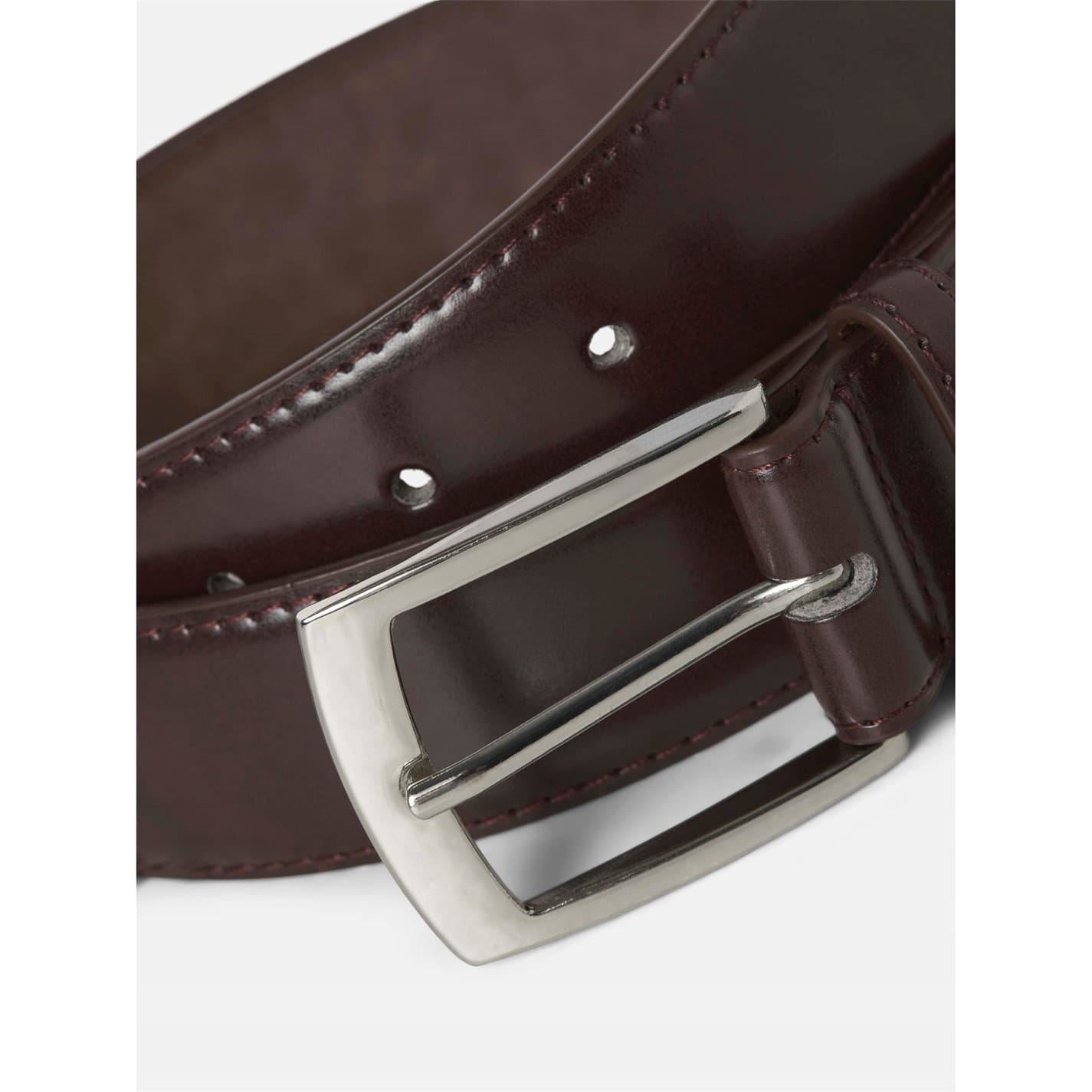 Jack and Jones Leather Pin Buckle Dress Belt
