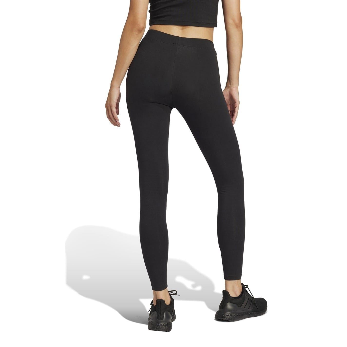 adidas Womens Essentials 3 Stripe Leggings
