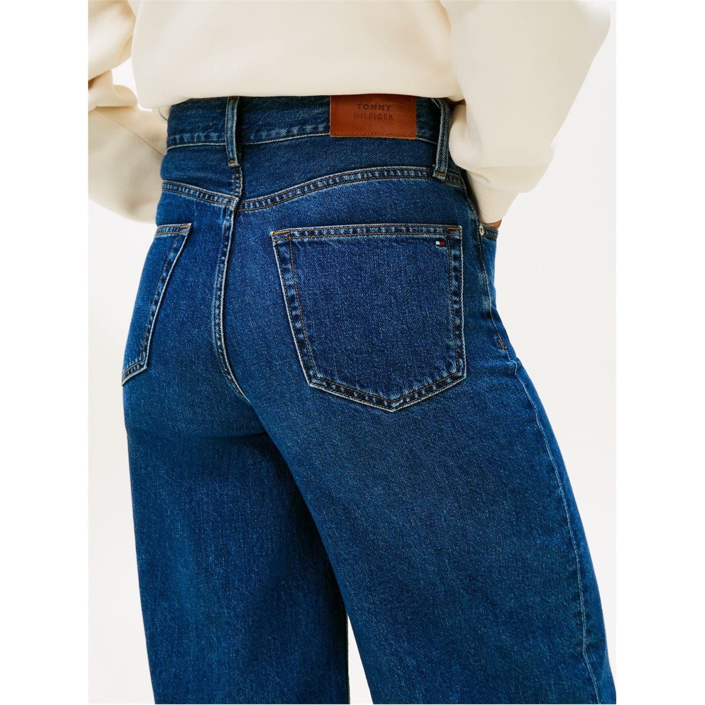 Tommy Hilfiger 70s High Rise Wide Leg Jeans